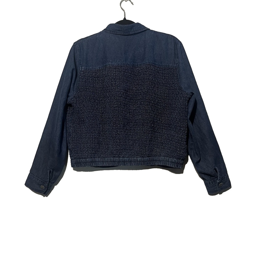 Howard Wolf Women' Vintage Made in the USA Denim Button Up Blue‎ Jacket Size 6 - Picture 2 of 7